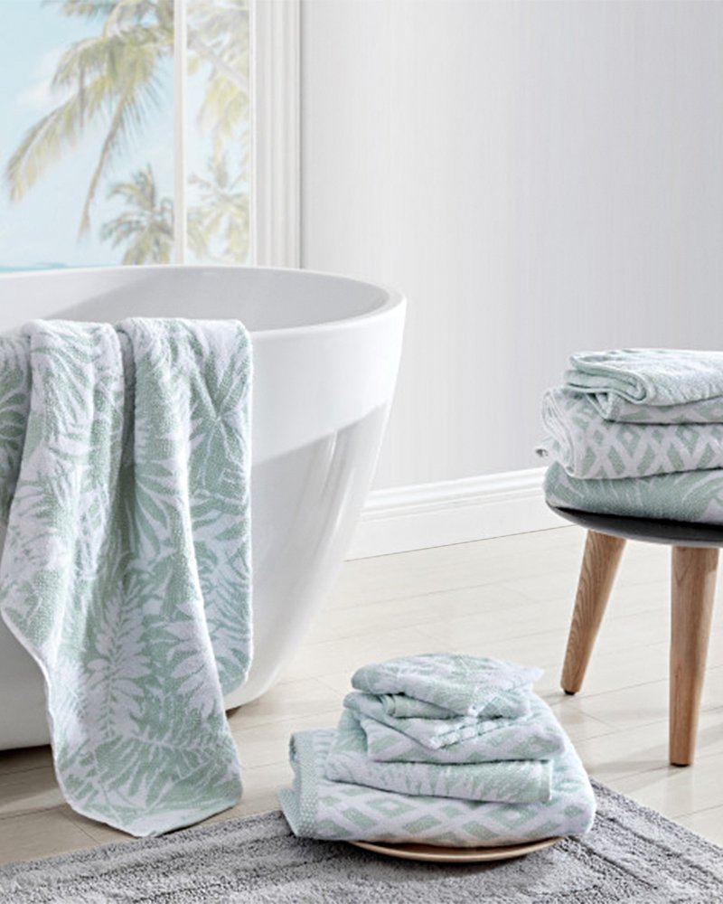 Lago Palm 6-Piece Towel Set - Tommy Bahama Beach & Home