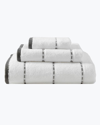 Ridley Grey 3-Piece Towel Set - Tommy Bahama Beach & Home