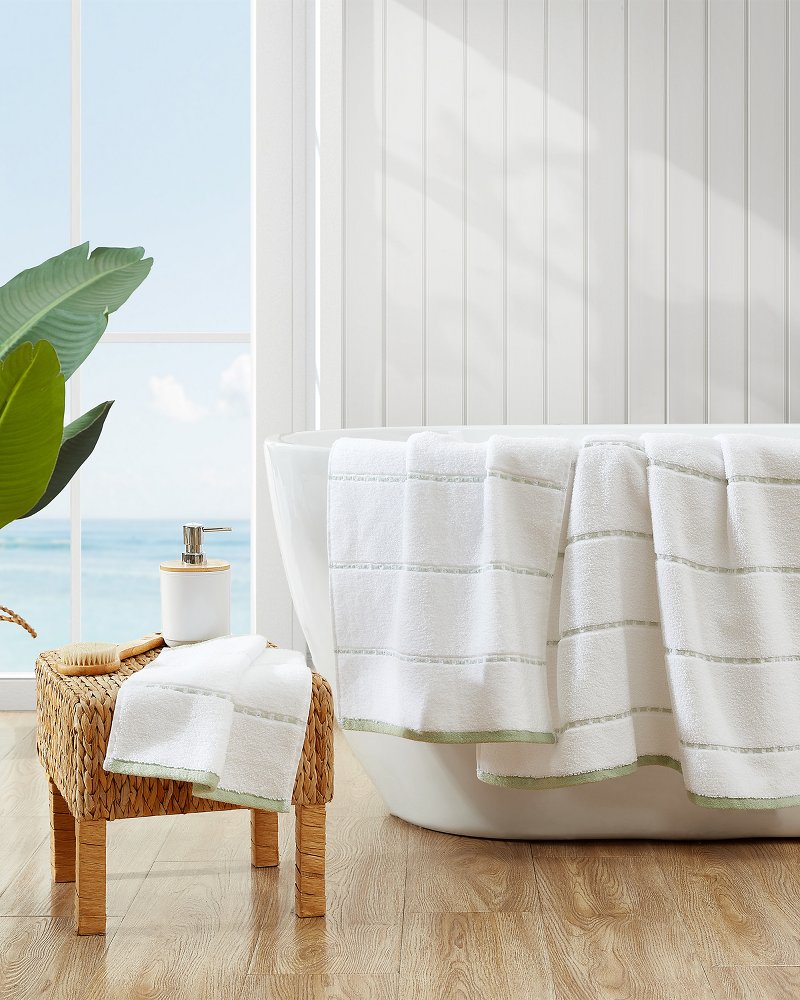 Ridley Green 3-Piece Towel Set - Tommy Bahama Beach & Home