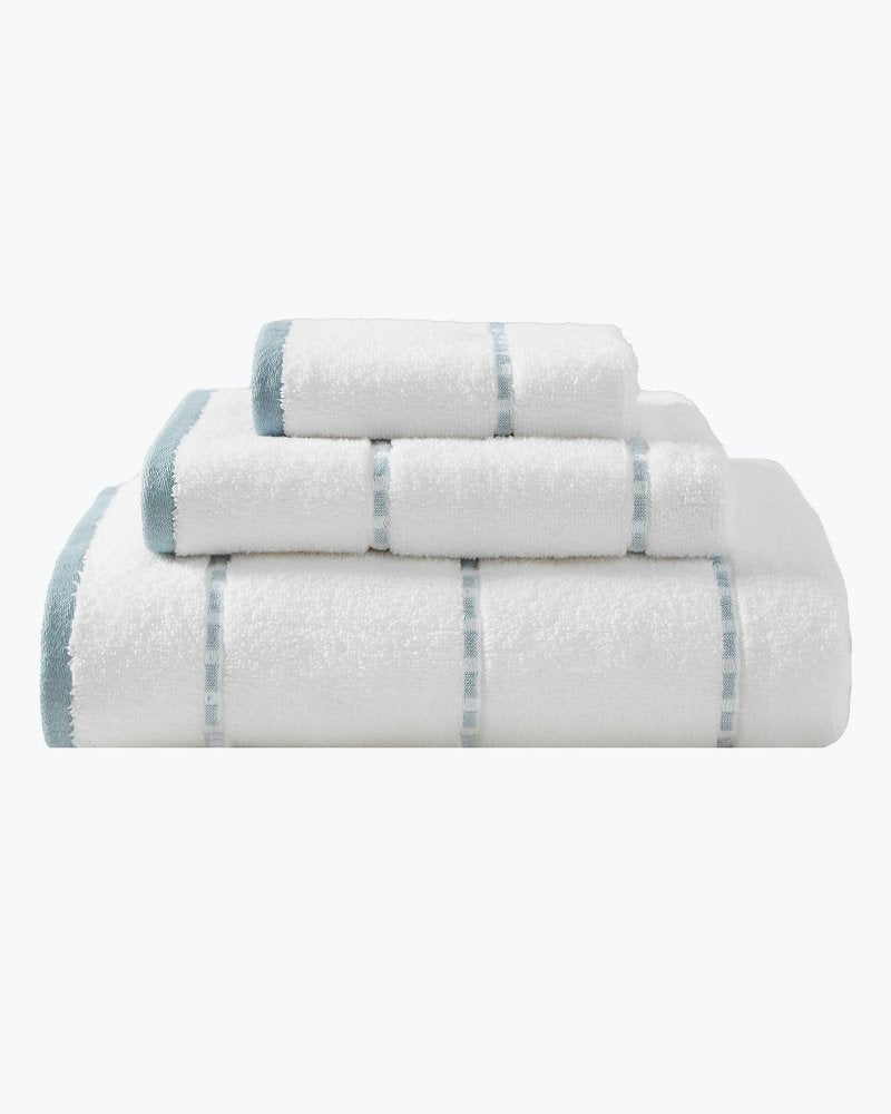 Ridley Blue 3-Piece Towel Set - Tommy Bahama Beach & Home