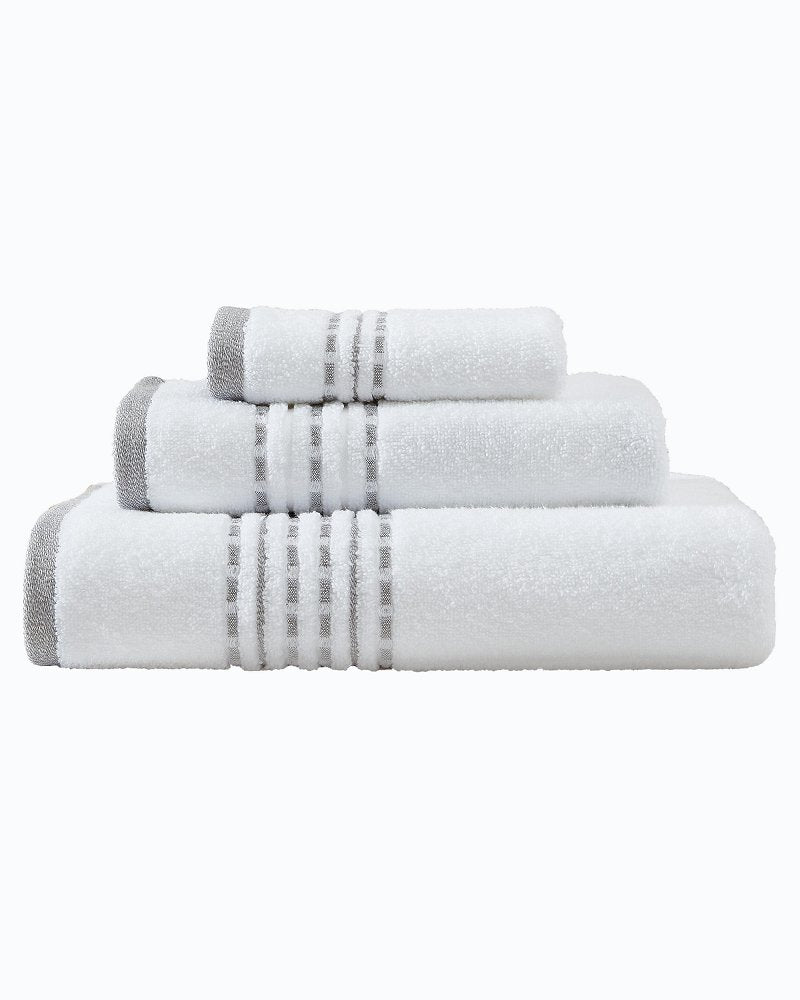 Cliff Side Grey 3-Piece Towel Set - Tommy Bahama Beach & Home