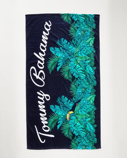 All Nighter & Baja Who Can Toucan Beach Towels — Set of 2 - Tommy Bahama Beach & Home