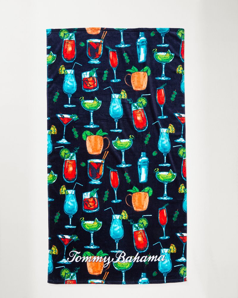 All Nighter & Baja Who Can Toucan Beach Towels — Set of 2 - Tommy Bahama Beach & Home