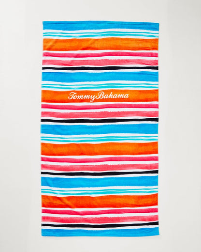 Cape Coral & Happy Hour Beach Towels — Set of 2 - Tommy Bahama Beach & Home