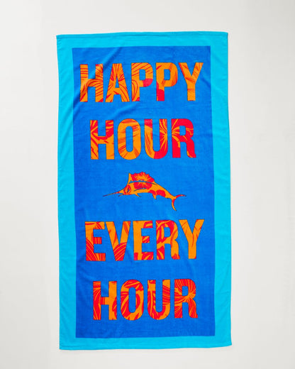 Cape Coral & Happy Hour Beach Towels — Set of 2 - Tommy Bahama Beach & Home