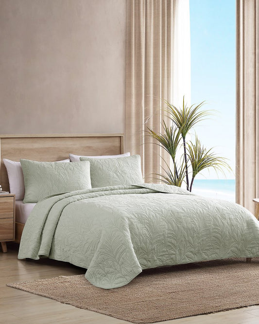Solid Costa Sera 2-Piece King Quilted Sham Set - Tommy Bahama Beach & Home