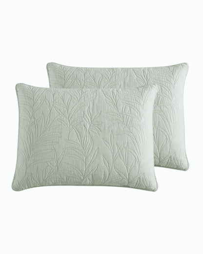 Solid Costa Sera 2-Piece King Quilted Sham Set - Tommy Bahama Beach & Home