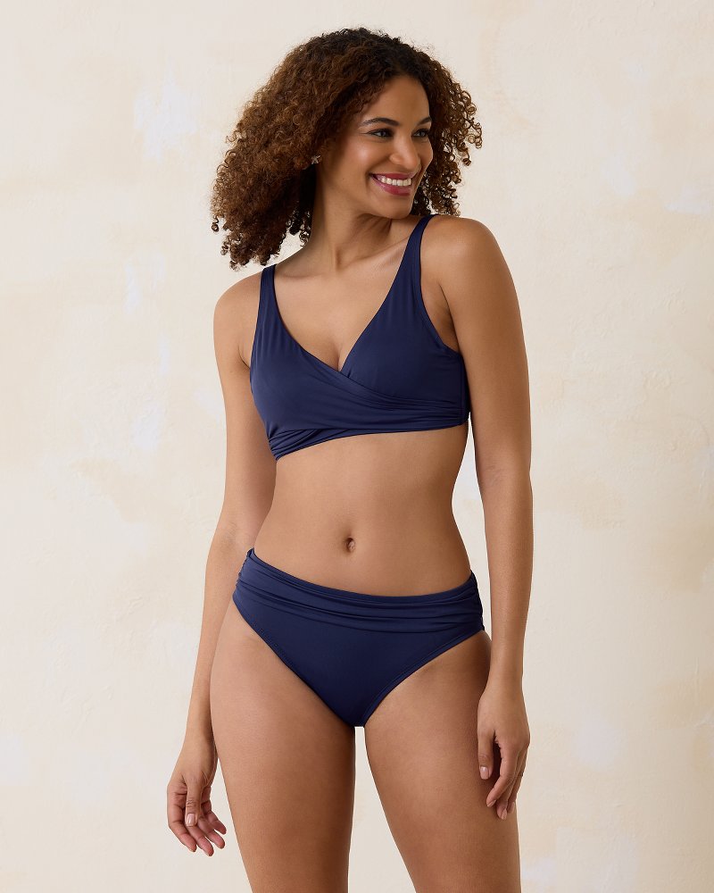 Pearl Underwire Wrap-Front Bikini Top - Tommy Bahama Women