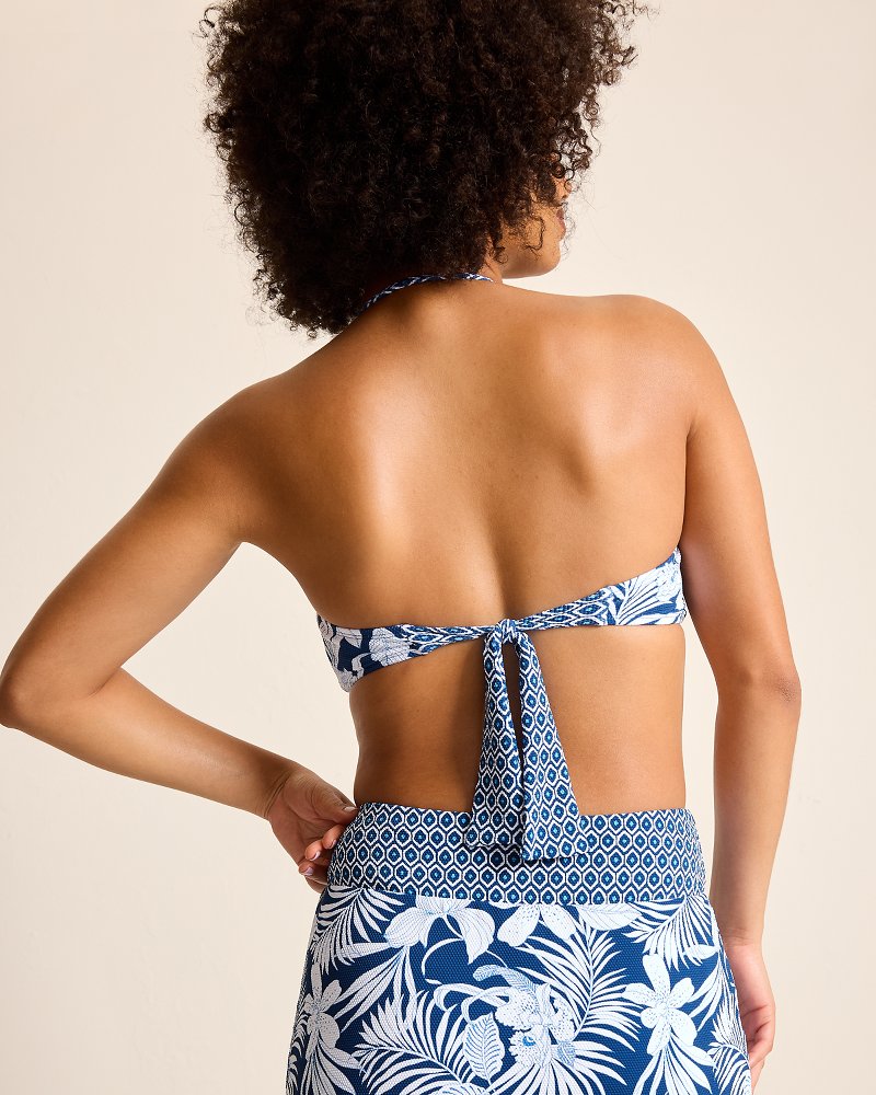 Island Cays Blooms Bandeau Bikini Top - Tommy Bahama Women