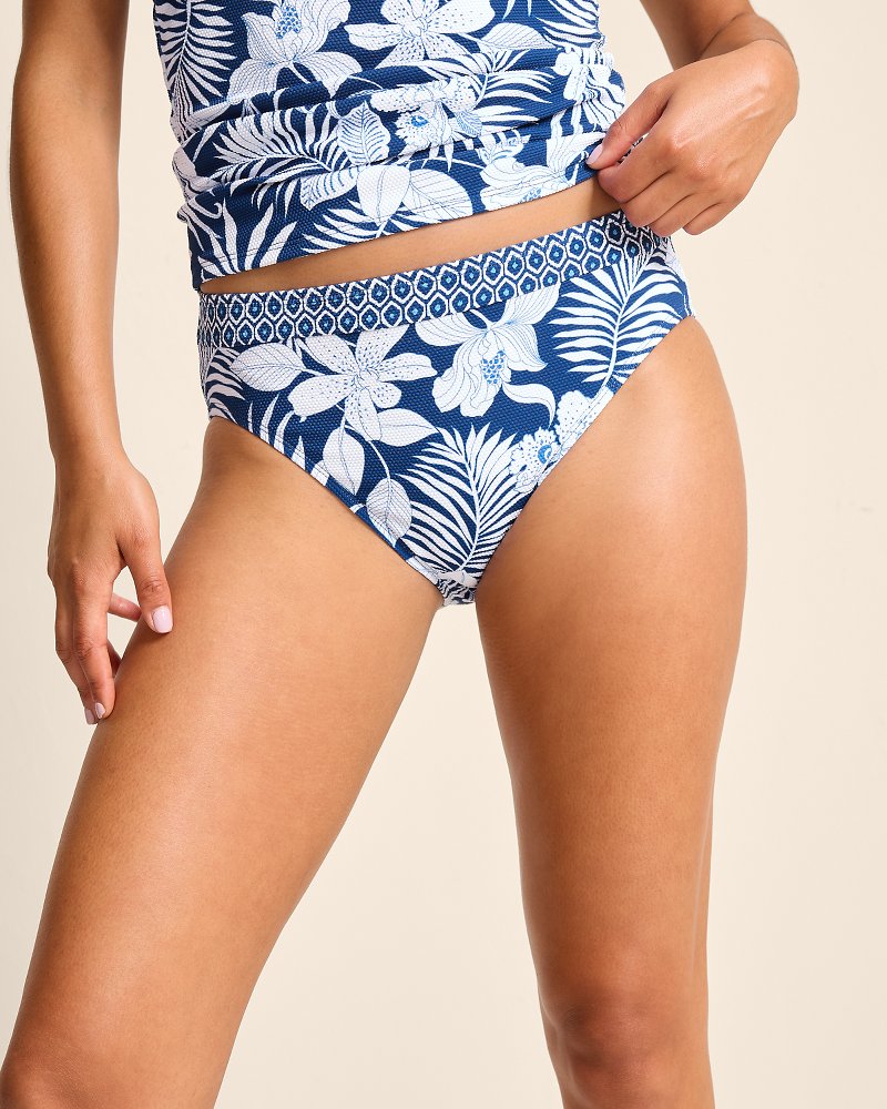 Island Cays Blooms High-Waist Bikini Bottoms - Tommy Bahama Women