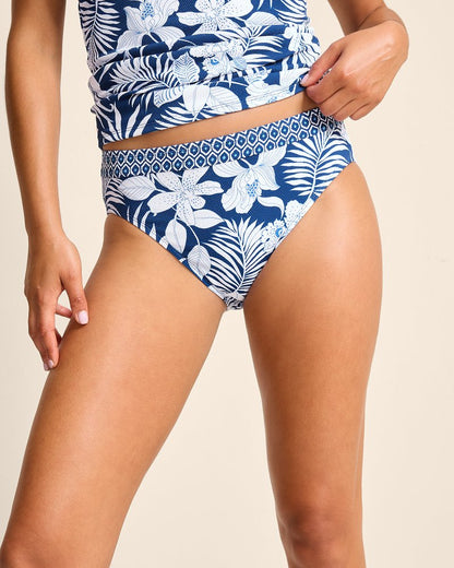 Island Cays Blooms High-Waist Bikini Bottoms - Tommy Bahama Women