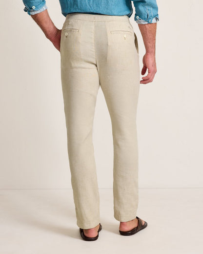 Beach Coast Linen-Blend Elastic-Waist Pants - Tommy Bahama Men
