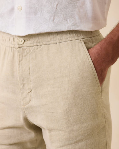 Beach Coast Linen-Blend Elastic-Waist Pants - Tommy Bahama Men