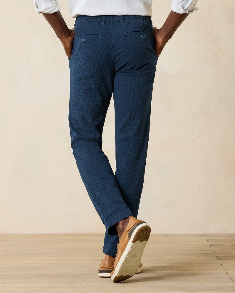 Nova Wave Half-Elastic Waist Seersucker Pants - Tommy Bahama Men