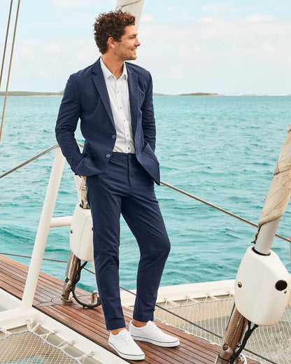 Nova Wave Half-Elastic Waist Seersucker Pants - Tommy Bahama Men