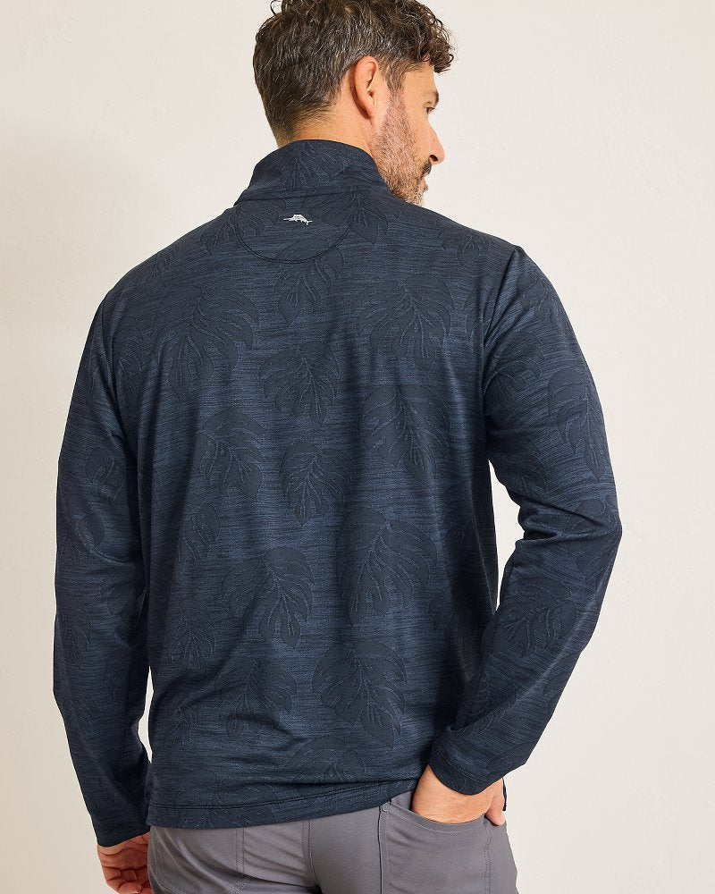 Monstera Fade IslandZone® Half-Zip Sweatshirt - Tommy Bahama Men