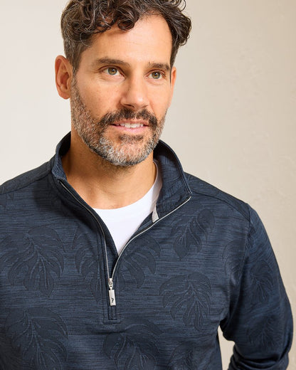 Monstera Fade IslandZone® Half-Zip Sweatshirt - Tommy Bahama Men