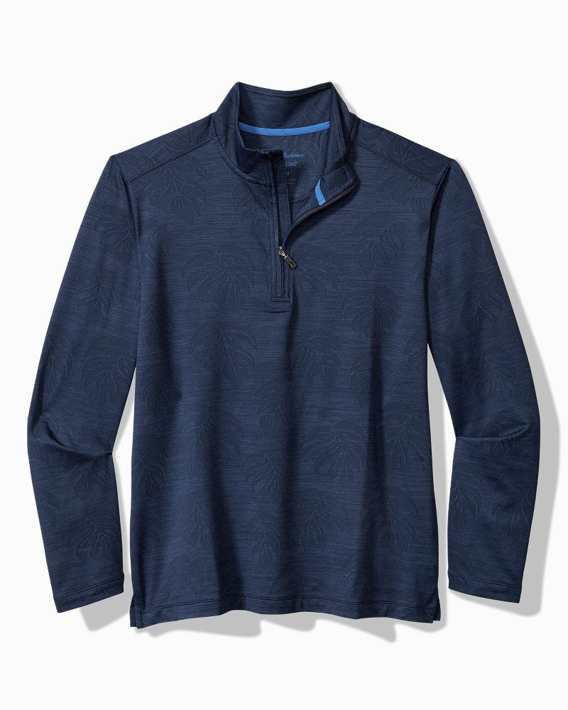 Monstera Fade IslandZone® Half-Zip Sweatshirt - Tommy Bahama Men