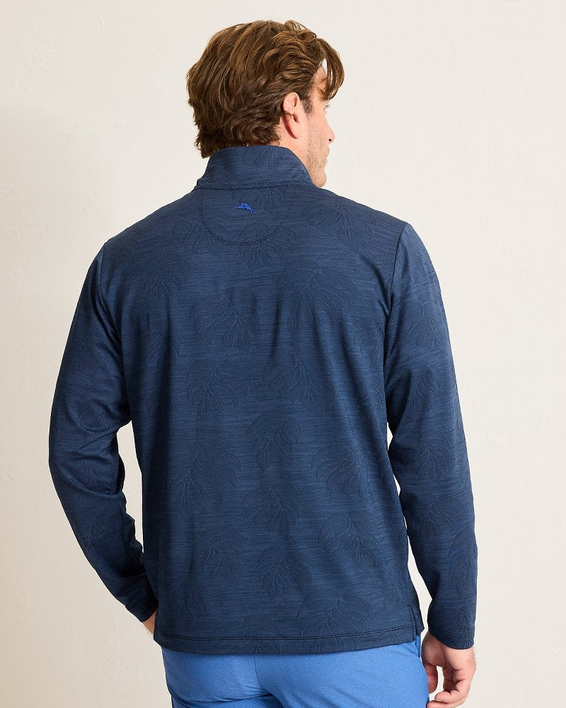 Monstera Fade IslandZone® Half-Zip Sweatshirt - Tommy Bahama Men