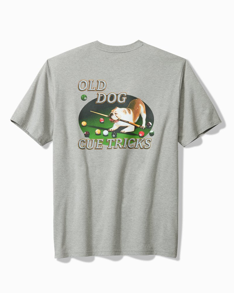 Old Dogs, Cue Tricks Graphic Pocket T-Shirt - Tommy Bahama Men