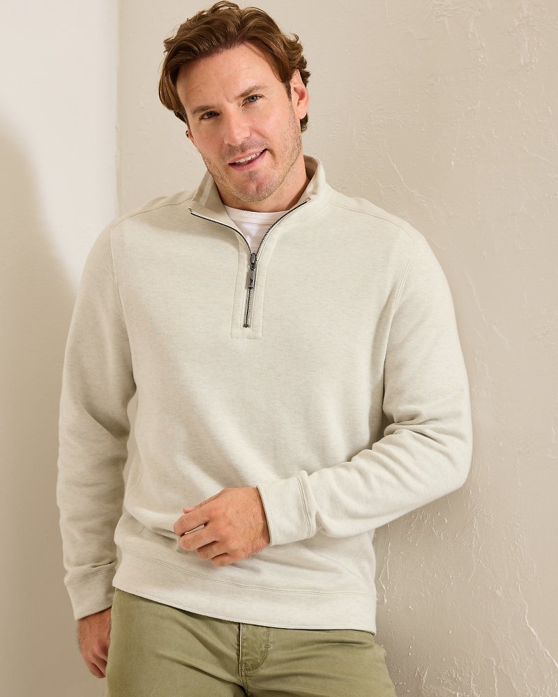Flip Coast Reversible Half-Zip Sweatshirt - Tommy Bahama Men