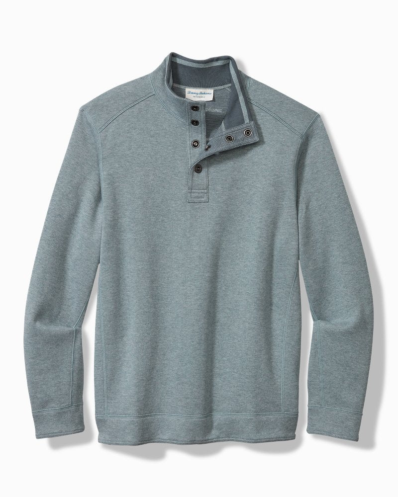 Flip Coast Reversible Snap Mock Sweatshirt - Tommy Bahama Men