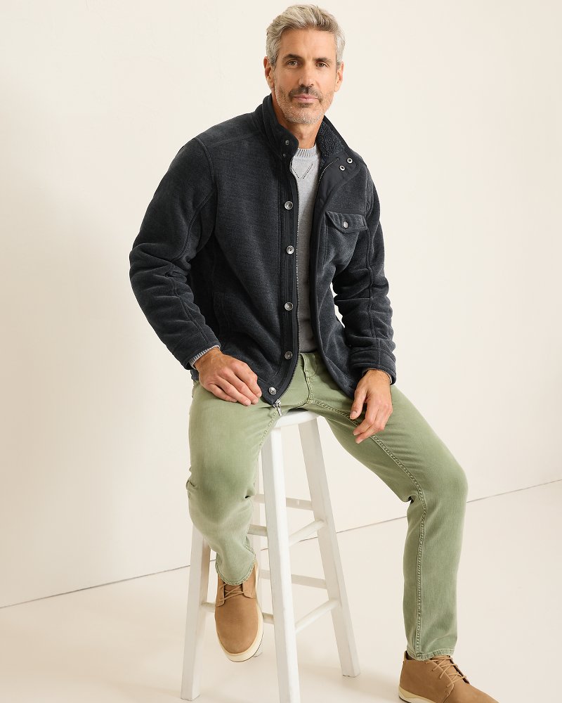 Sumner Fleece Shirt Jacket - Tommy Bahama Men