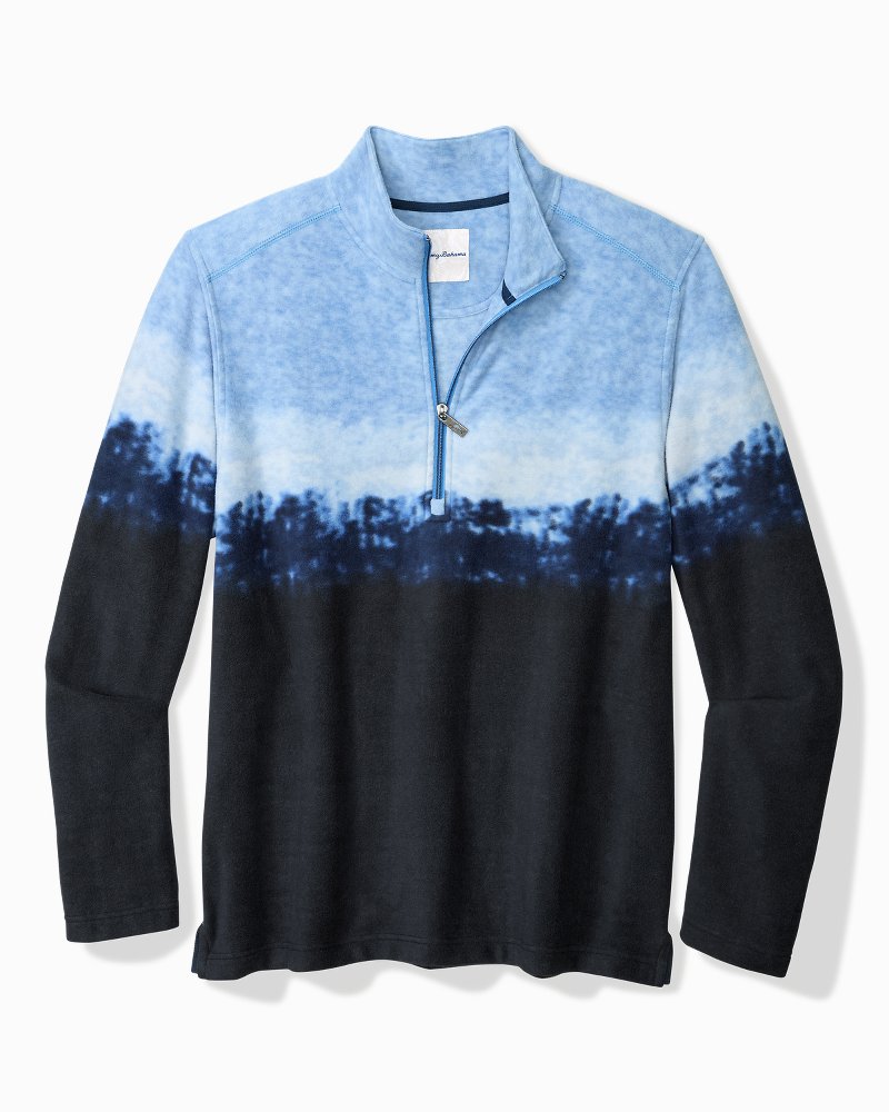 Azul Tides Ombré Half-Zip Sweatshirt - Tommy Bahama Men