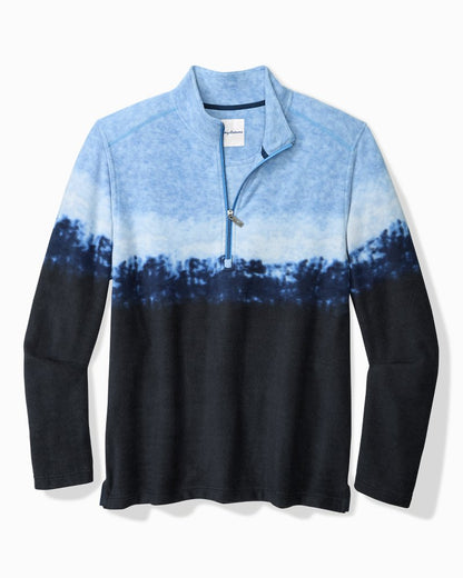 Azul Tides Ombré Half-Zip Sweatshirt - Tommy Bahama Men