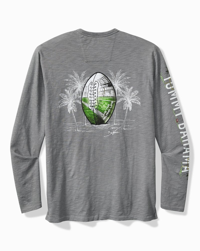 NFL Oasis Endzone Long-Sleeve Lux T-Shirt - Tommy Bahama Men