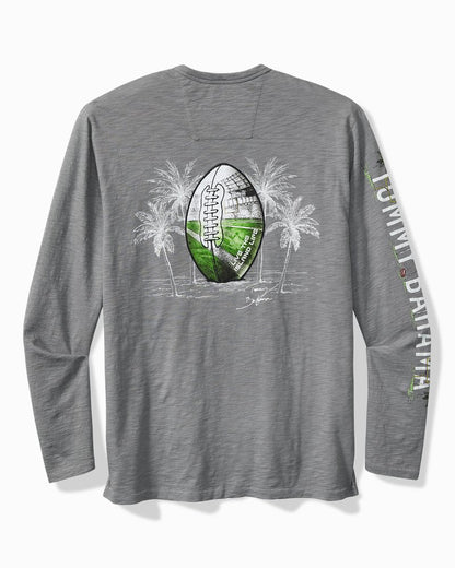 NFL Oasis Endzone Long-Sleeve Lux T-Shirt - Tommy Bahama Men