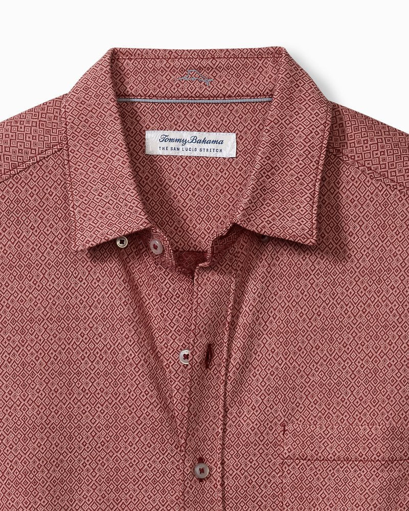 San Lucio Diamond Isles Knit Stretch Shirt - Tommy Bahama Men