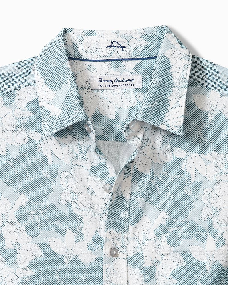 San Lucio Cali Blooms Knit Stretch Shirt - Tommy Bahama Men