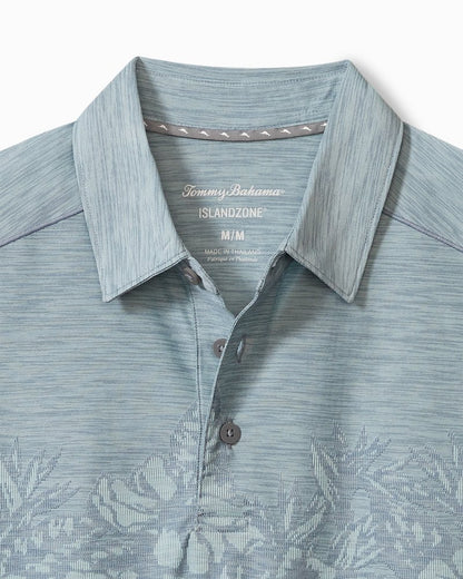 Palm Coast Hibiscus Border IslandZone® Polo - Tommy Bahama Men