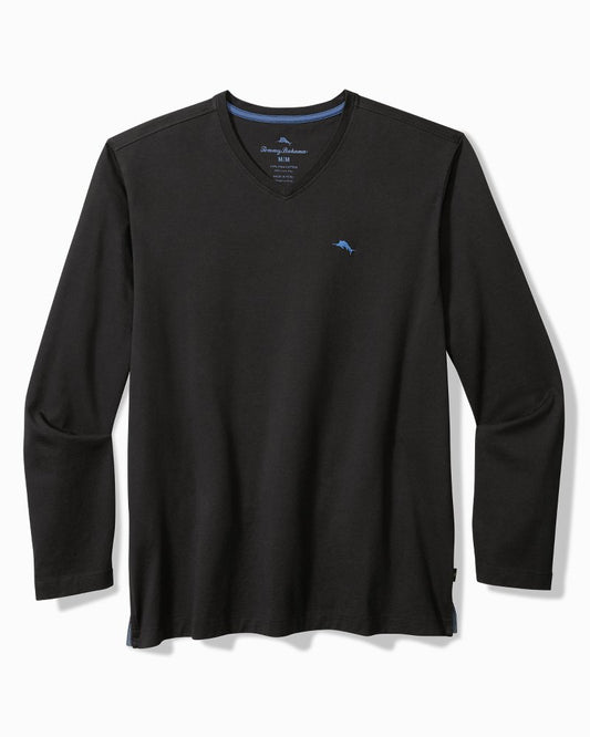 Bali Skyline Long-Sleeve V-Neck T-Shirt - Tommy Bahama Men