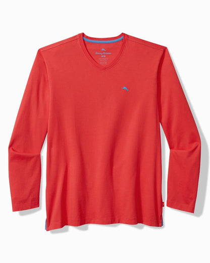 Bali Skyline Long-Sleeve V-Neck T-Shirt - Tommy Bahama Men