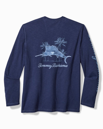 Azul Palms Long-Sleeve Lux T-Shirt - Tommy Bahama Men