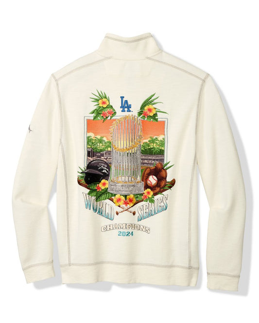 2024 MLB® World Series™ Tobago Bay Half-Zip Sweatshirt - Tommy Bahama Men