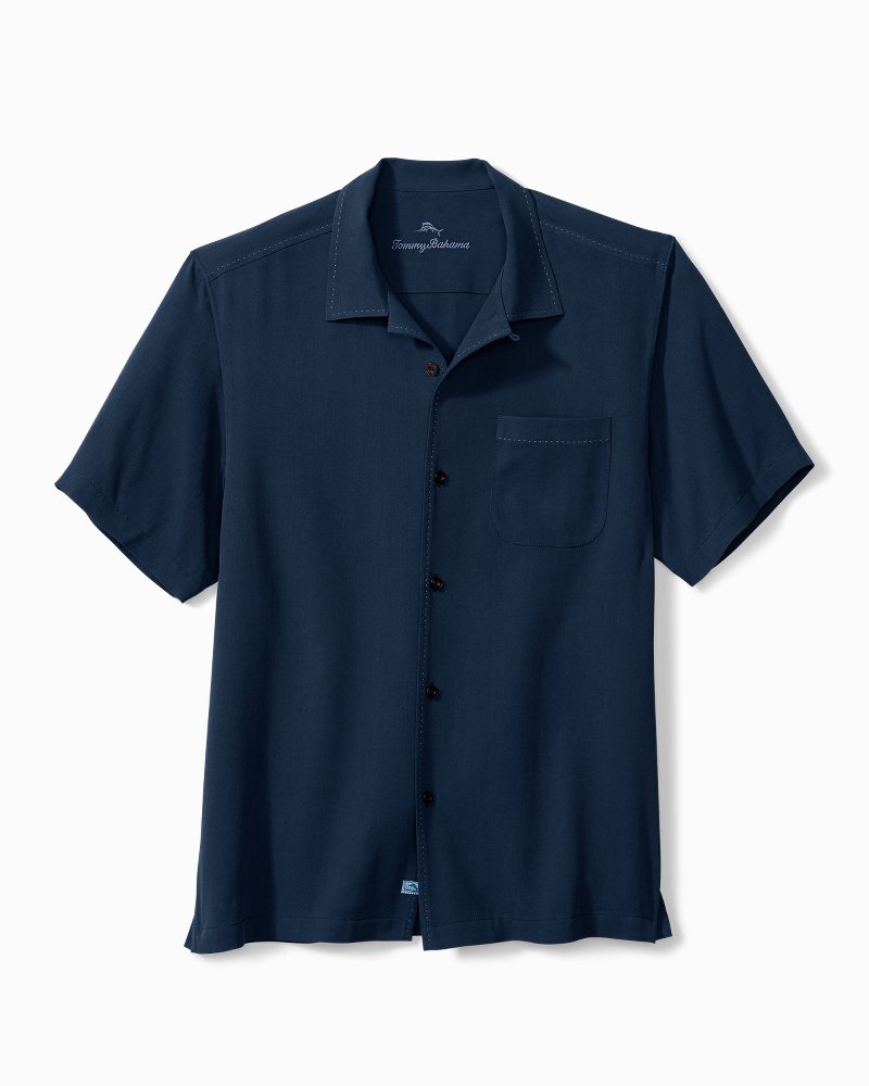 Hawaiian Herringbone Camp Shirt - Tommy Bahama Men