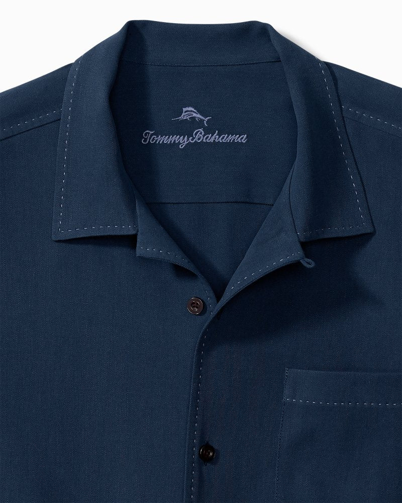 Hawaiian Herringbone Camp Shirt - Tommy Bahama Men