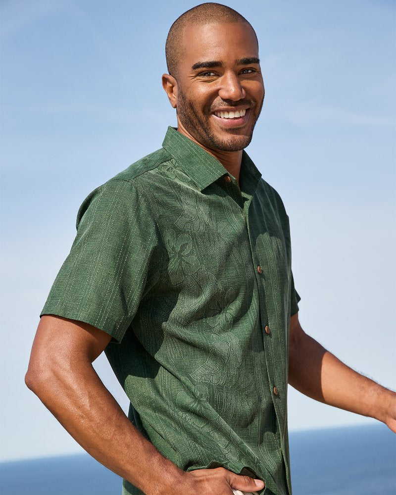 Bali Border Silk Camp Shirt - Tommy Bahama Men