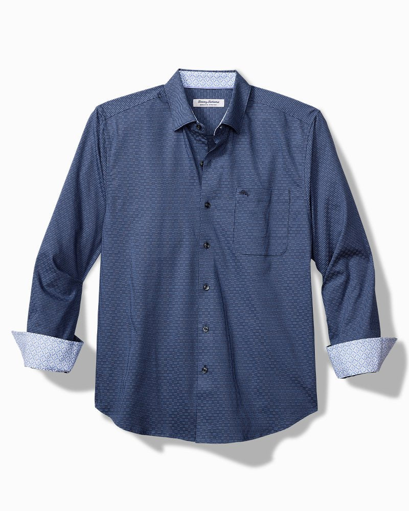 Sarasota Stretch Ventura Isles IslandZone® Stripe Shirt - Tommy Bahama Men