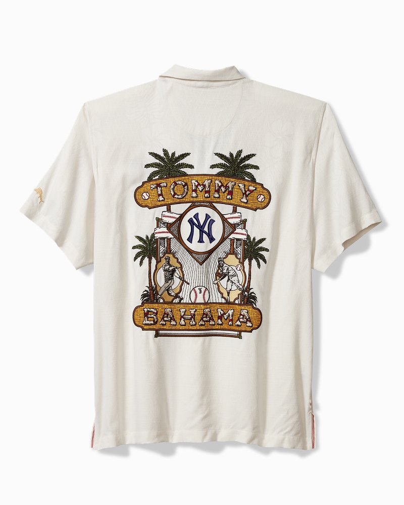 <i>MLB®</i> Pitcher's Paradiso Silk Camp Shirt - Tommy Bahama Men