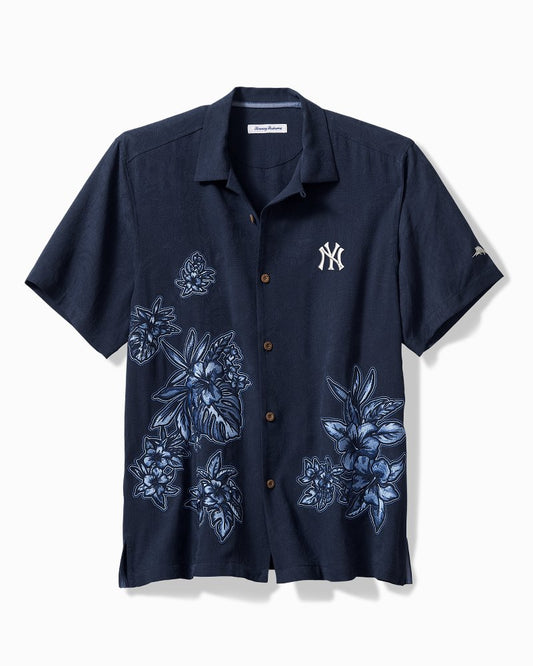 <i>MLB®</i> Hibiscus Vibrations Silk Camp Shirt - Tommy Bahama Men
