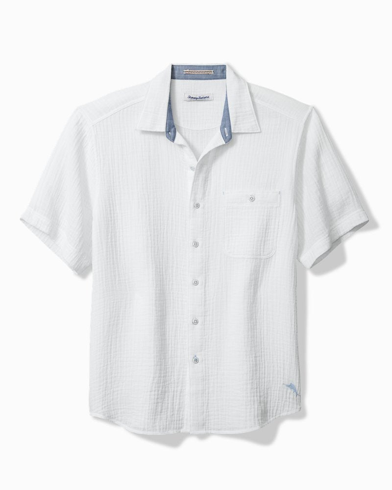 Beachside Cotton Cruiser Short-Sleeve Shirt - Tommy Bahama Men