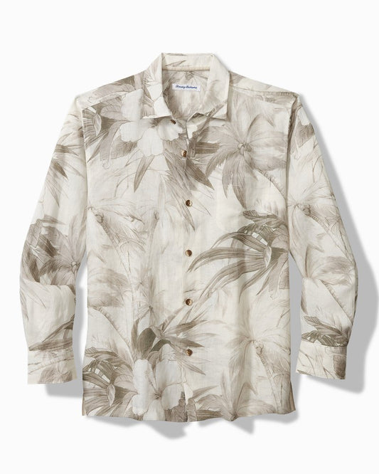 Flora Oasis Long-Sleeve Linen Shirt - Tommy Bahama Men
