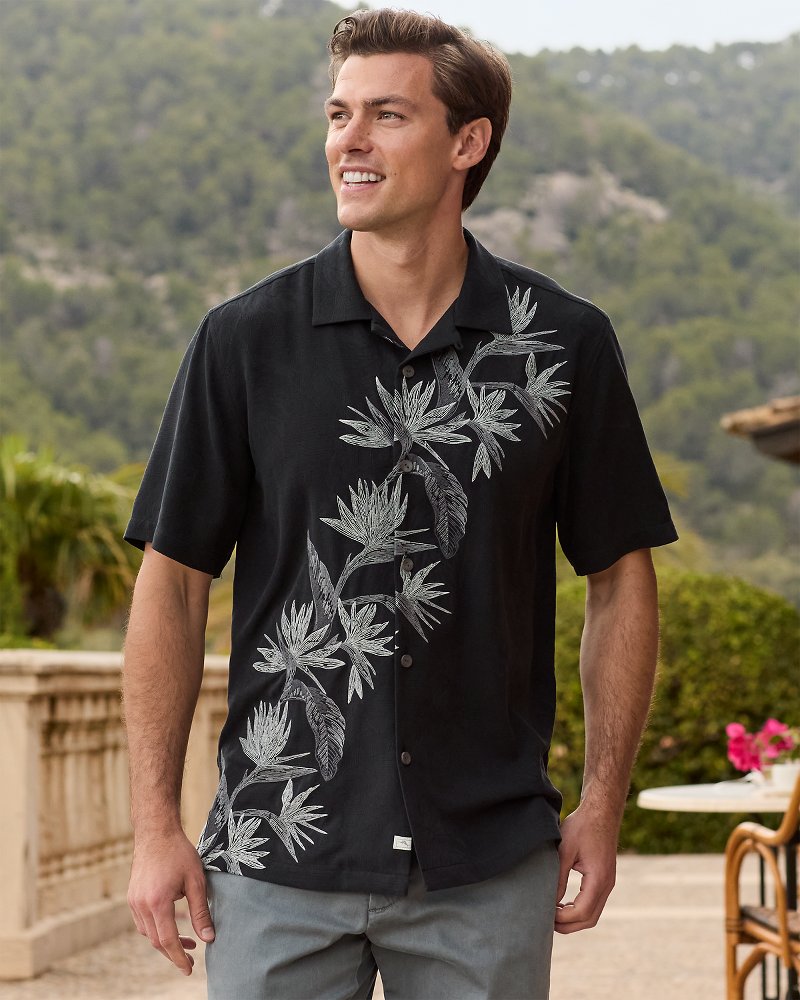 Across Paradise Silk Camp Shirt - Tommy Bahama Men