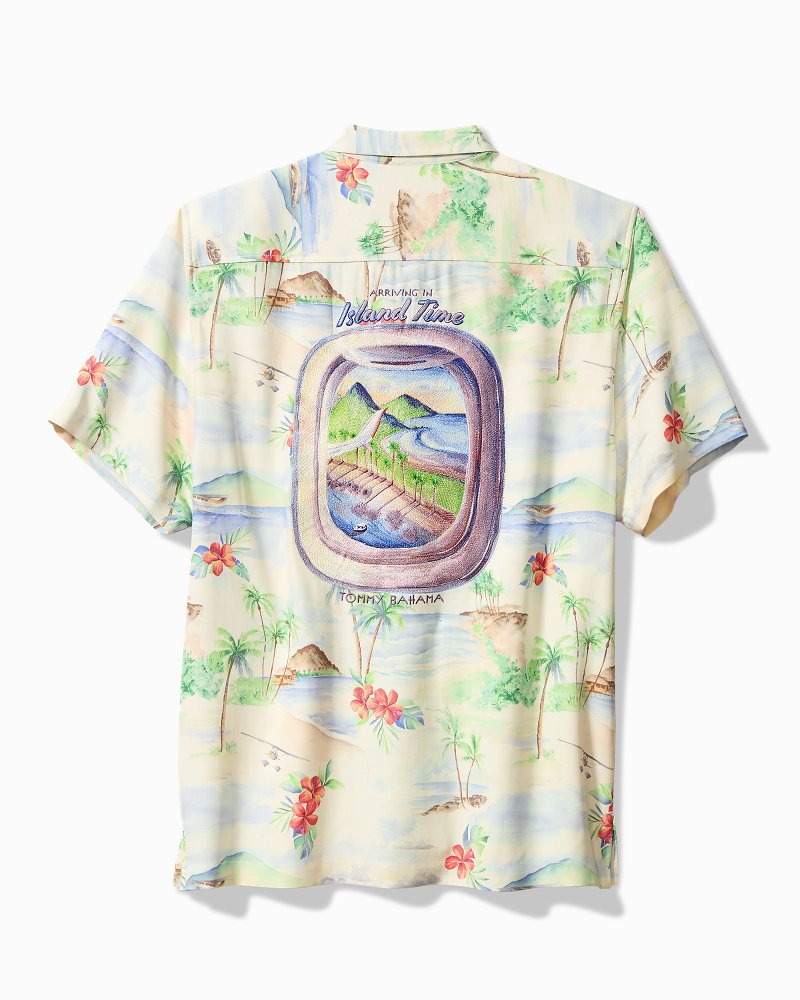 Collector's Series '24 Arriving in Island Time Silk Camp Shirt - Tommy Bahama Men