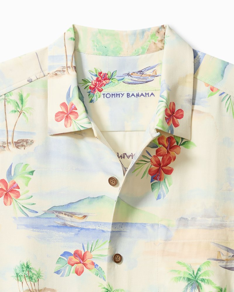 Collector's Series '24 Arriving in Island Time Silk Camp Shirt - Tommy Bahama Men