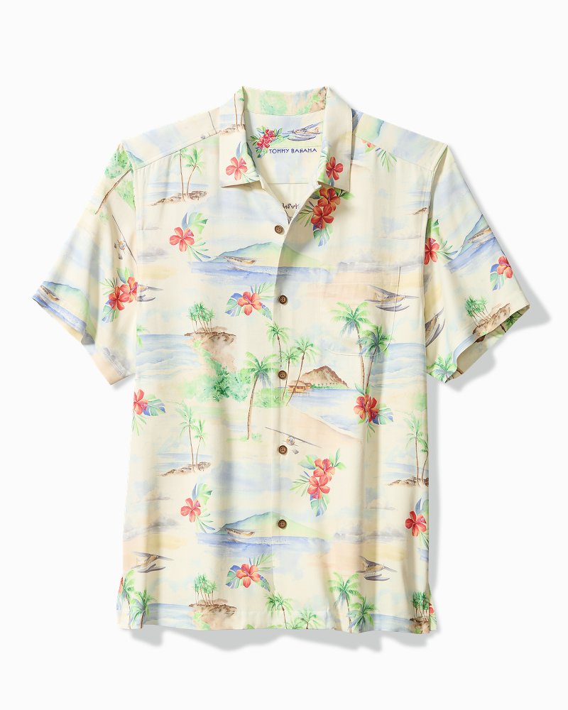 Collector's Series '24 Arriving in Island Time Silk Camp Shirt - Tommy Bahama Men